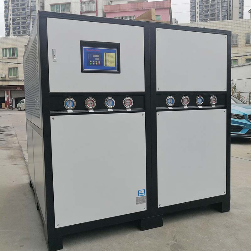 Chiller digawe adhem udhara 50HP sing digawe dening pelanggan Jepang