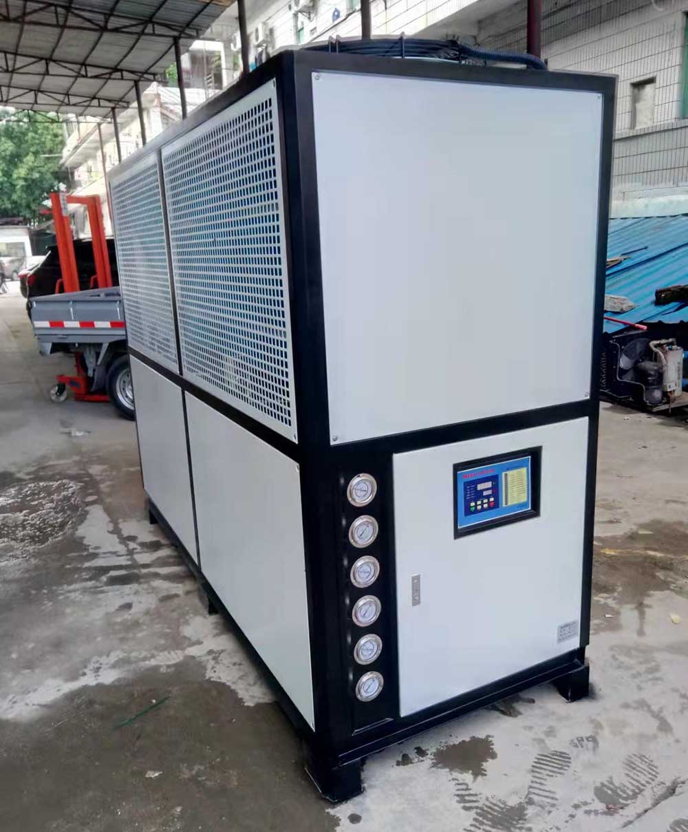30HP hawa adhem chiller dikirim ing wektu