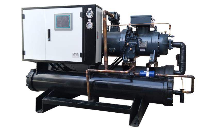 Chiller meneng banyu-digawe adhem digunakake kanggo cooling kiln ing industri Keramik